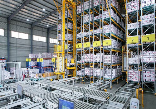Sistema ASRS de alimentos e bebidas