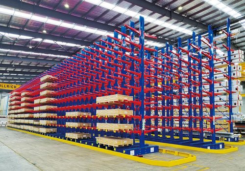 Racks Cantilever para Serviços Pesados