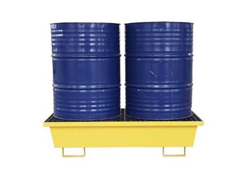 Paletes de contenção de derramamento de metal