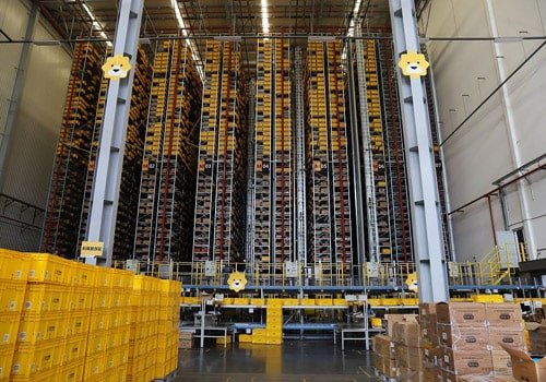Sistema automatizado de armazenamento e recuperação para comércio eletrônico e varejo