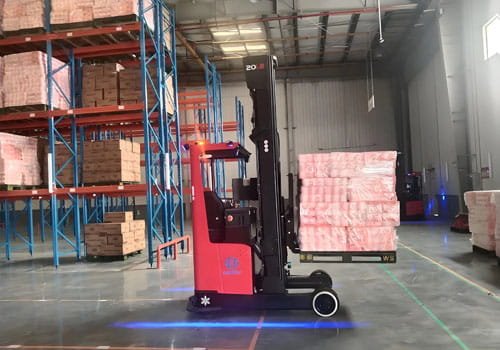 caminhão de alcance agv